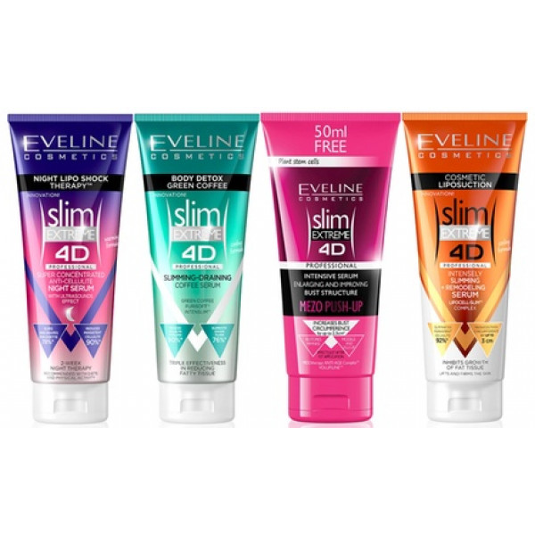 Фото - Крем для тела EVELINE Slim Extreme 4D Professional 250 мл (5901761916034)