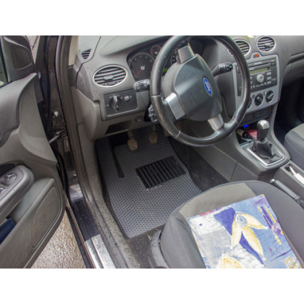 Фото - EVA коврики в салон авто EVAtech для Focus (C307) 5-doors MT Ford 2005-2010 2 поколение Htb EU FD32209CV5SBB