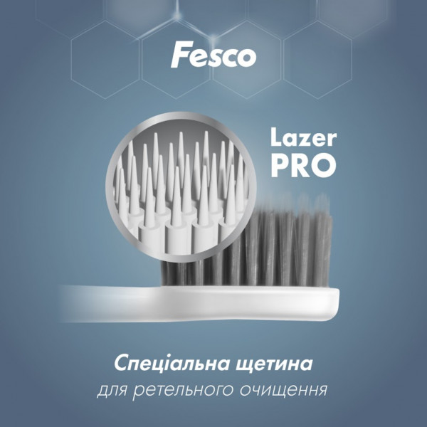 Фото - Зубная щетка Fesco Black and White Series Soft (4823098414131)