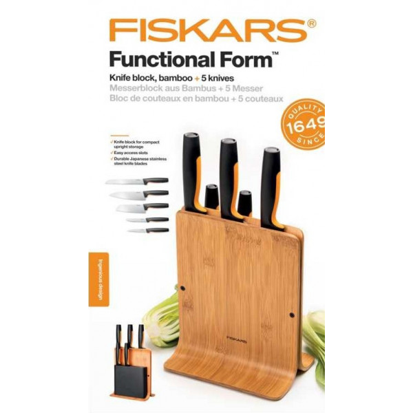 Фото - Набор ножей Fiskars FF 5 шт. (1057552)