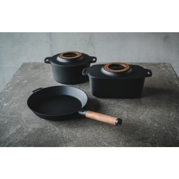 Фото - Сковорода универсальная Fiskars Norden 24 см (1026568)