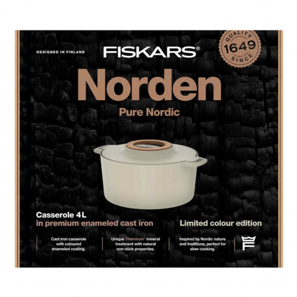 Фото - Кастрюля Fiskars Norden 4 л (1071127)