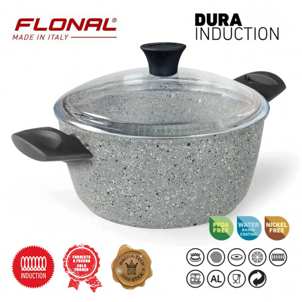 Фото - Кастрюля Flonal Dura Induction 4,3 л (DUICV2430)