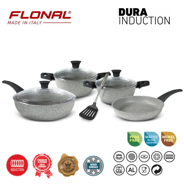 Фото - Набор посуды Flonal Dura Induction 8 предметів (DUISET08PZ)