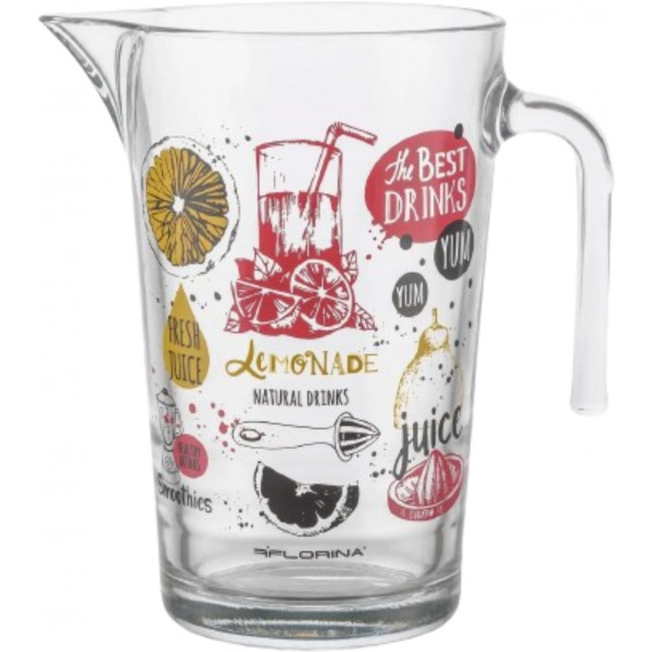 Фото - Графин FLORINA FRESH Juice + 6 стаканов (3K8109_J)