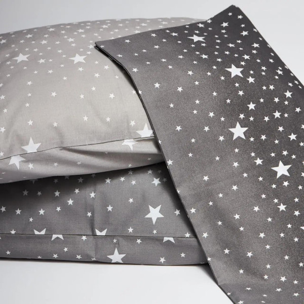 Фото - Комплект постельного белья Moon&Star Бязь Gold Люкс Night Sky King Size 220x240 нав. 2х40х60 (MS-820006580)