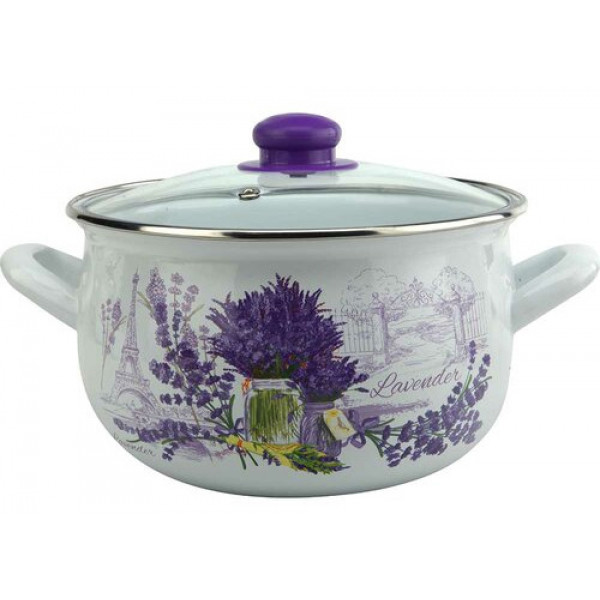 Фото - Кастрюля Gusto GT-T-120-L Лаванда  20 см 4.0 л