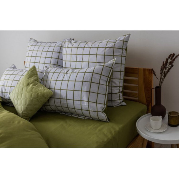 Фото - Комплект постельного белья ТЕП Happy Sleep Olive Check (2-03794_25095)