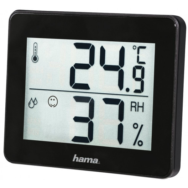 Фото - Метеостанция Hama TH-130 Black (00186361)