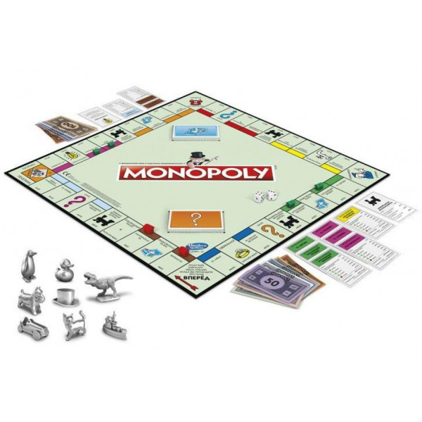 Фото - Настольная игра Hasbro Классическая Монополия (русская) (C1009_121)