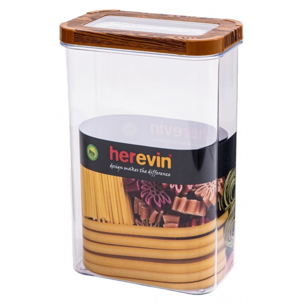 Фото - Емкость для хранения Herevin WOOD Transparent Lid 2.5 л (161208-003)