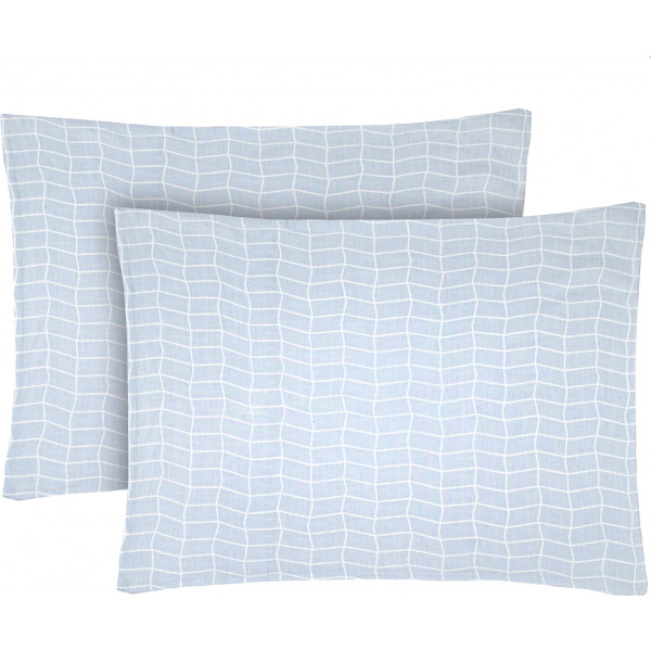 Фото - Наволочка Home Line 50х70 Паркет св-голубой 2 шт. (183256) Фото - Наволочка Home Line 50х70 Паркет св-голубой 2 шт. (183256)