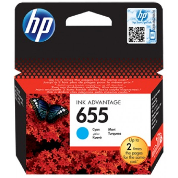 Фото - Картридж для принтеров и МФУ HP CZ110AE №655 Cyan