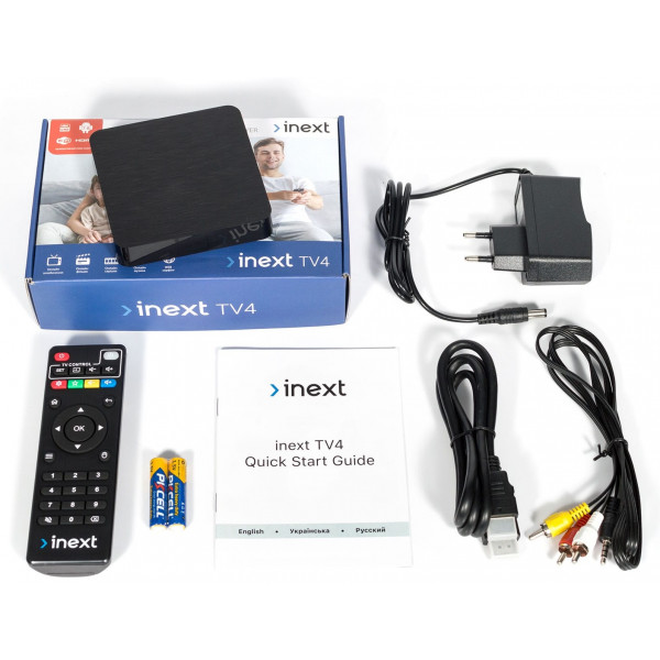 Фото - Стационарный медиаплеер iNeXT TV4​