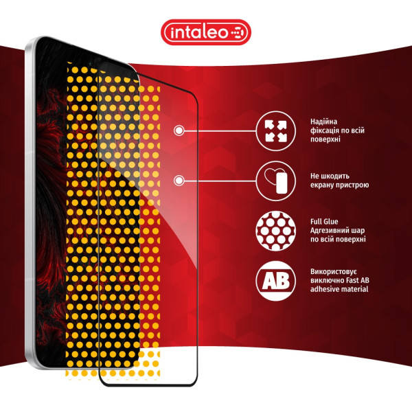 Фото - Защитное стекло для смартфона Intaleo Full Glue ESD for Xiaomi POCO F7 Black (1283126624001)