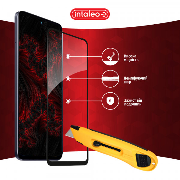 Фото - Защитное стекло для смартфона Intaleo Full Glue for Infinix Hot 30 Play (1283126589560)