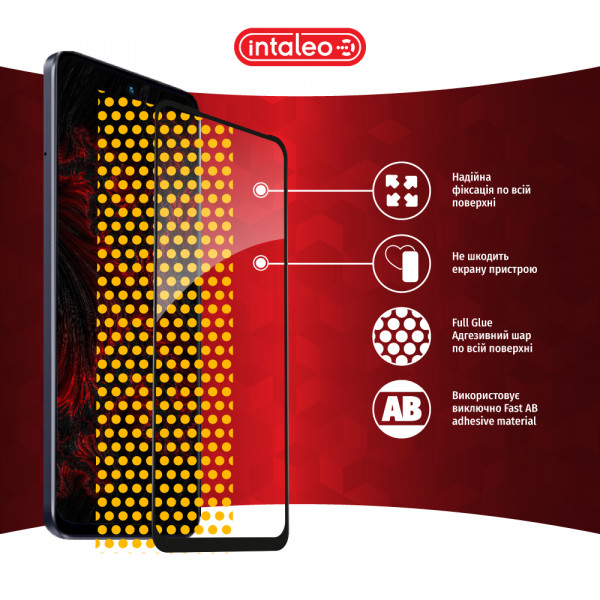 Фото - Защитное стекло для смартфона Intaleo Full Glue for Infinix Hot 30 Play (1283126589560)