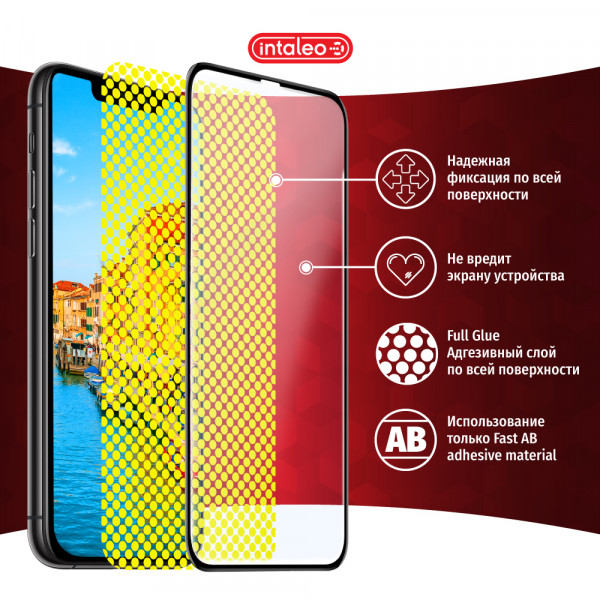Фото - Защитное стекло для смартфона Intaleo Full Glue for Xiaomi Redmi Note 9T (1283126510458)