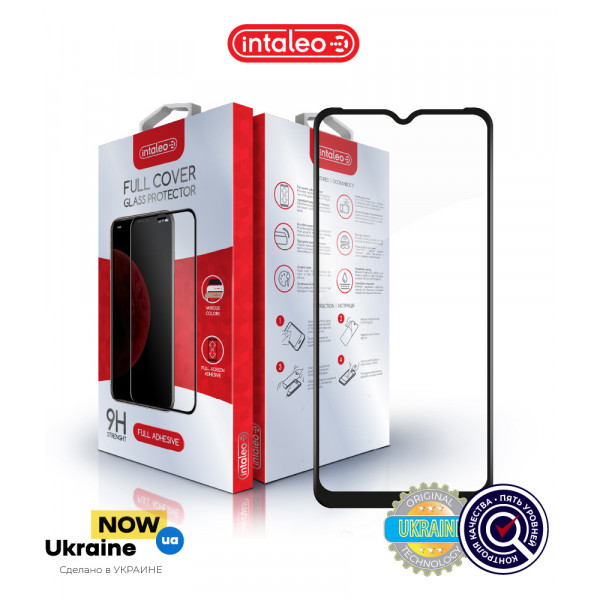 Фото - Защитное стекло для смартфона Intaleo Full Glue for RealMe C21 Black (1283126518508)