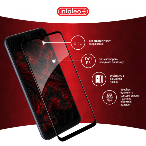 Фото - Защитное стекло для смартфона Intaleo Full Glue for Samsung M14 (1283126579912)