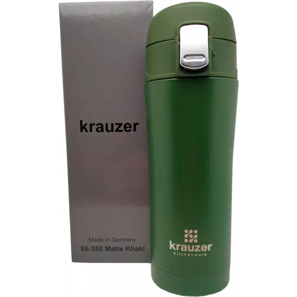 Фото - Термокружка Krauzer 350 мл (86-350 Matte Khaki)