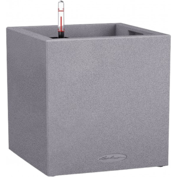 Фото - Вазон Lechuza Canto Stone Low 30 серый камень 13700