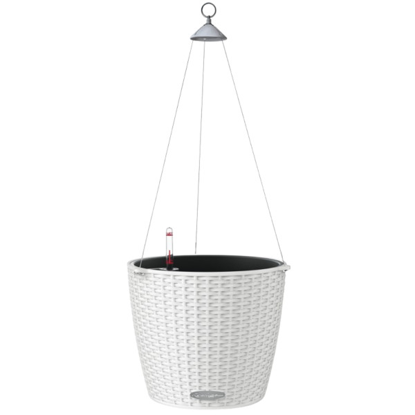 Фото - Вазон Lechuza Cottage Nido 27 белый 15190 Фото - Вазон Lechuza Cottage Nido 27 белый 15190