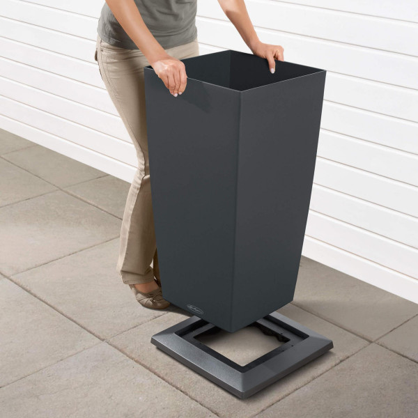 Фото - Подставка под вазон Lechuza СUBICO 40 Белая 13415