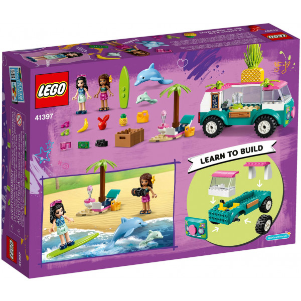 Фото - Конструктор LEGO Friends Фургон-бар для приготовления сока (41397)