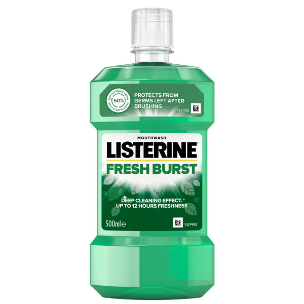 Фото - Ополаскиватель для полости рта Listerine Всплеск свежести 500 мл (5010123703547)