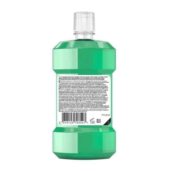 Фото - Ополаскиватель для полости рта Listerine Всплеск свежести 500 мл (5010123703547)