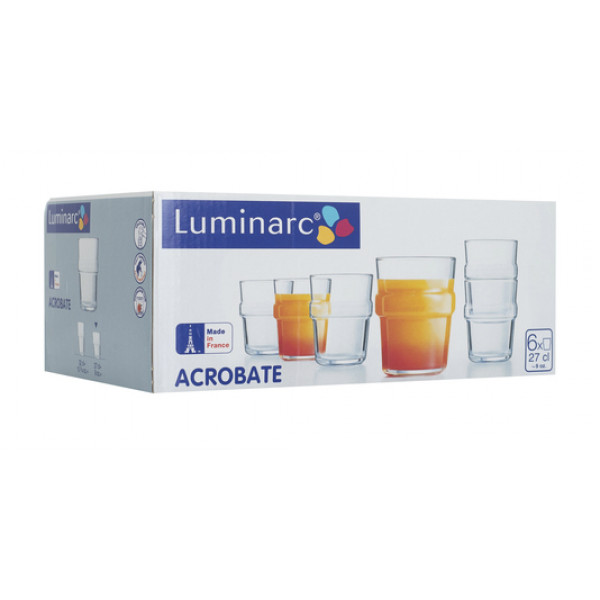Фото - Стакан Luminarc Acrobate 270 мл (L4549)