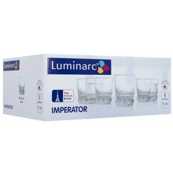 Фото - Набор стаканов Luminarc Imperator 6х300 мл (N1287)