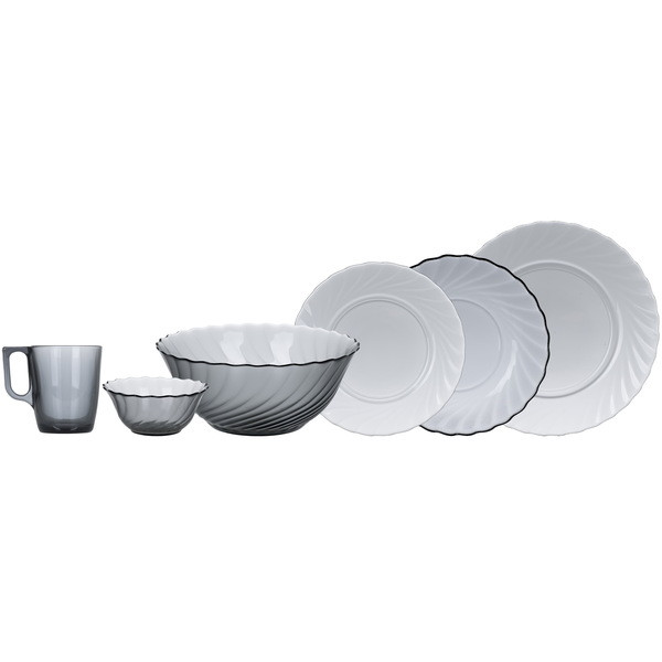 Фото - Столовый сервиз Luminarc Trianon Graphite 31 пр. (N5756)