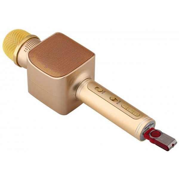 Фото - Микрофон вокальный беспроводной Magic Karaoke YS-68 Gold