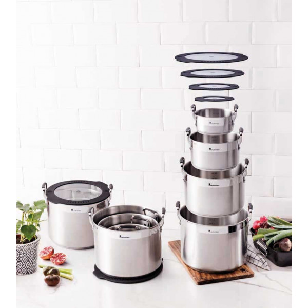 Фото - Кастрюля Masterpro Smart 24 см 7.21 л (BGEU-3779)