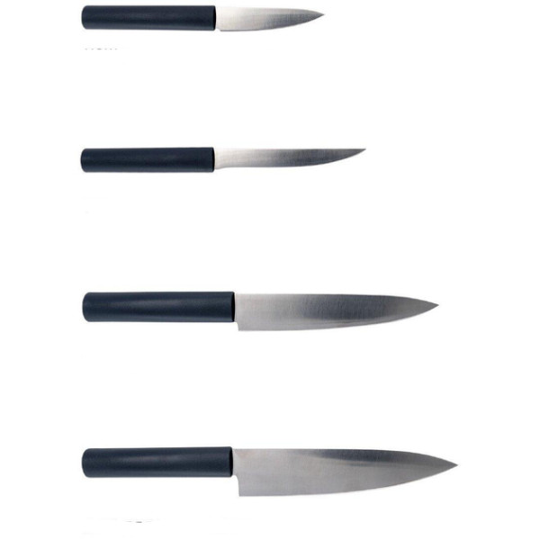 Фото - Разделочная доска MAXPRO в кейсе 4 + ножи 4 шт. Gray