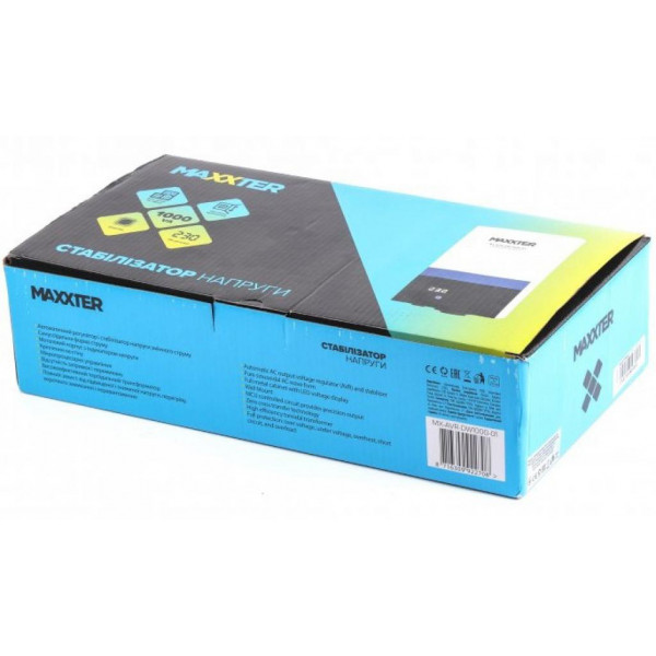 Фото - Стабилизатор напряжения Maxxter MX-AVR-DW1000-01