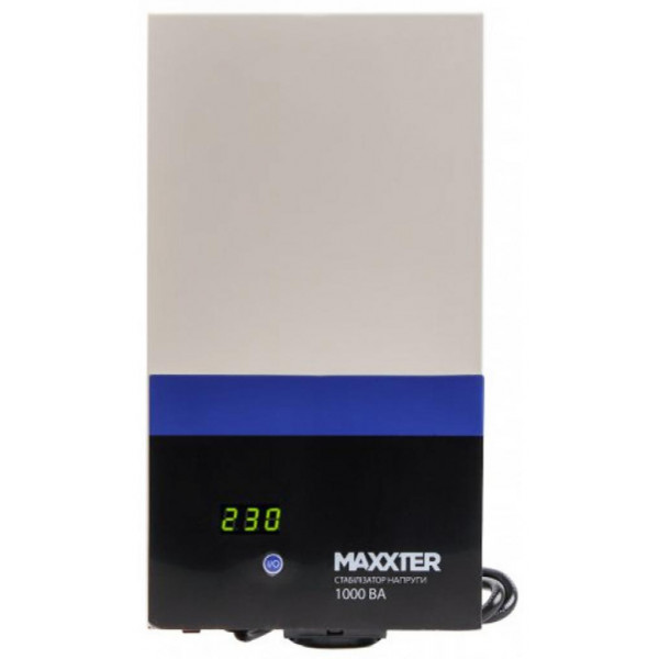 Фото - Стабилизатор напряжения Maxxter MX-AVR-DW1000-01