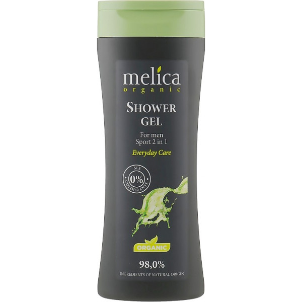 Фото - Гель для душа Melica Organic спорт 2 в 1 (для мужчин) 250 мл (4770416001149)