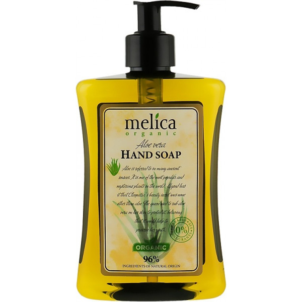 Фото - Жидкое мыло для рук Melica Organic с алоэ (4770416340699)