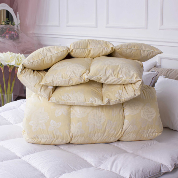 Фото - Одеяло зимнее двуспальное MirSon Пух Экстра 041 172x205 см (2200000002709)