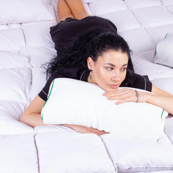 Фото - Подушка ортопедическая MirSon №4224 Green Nature Julia 58х40х10.5 см (2200006424390)