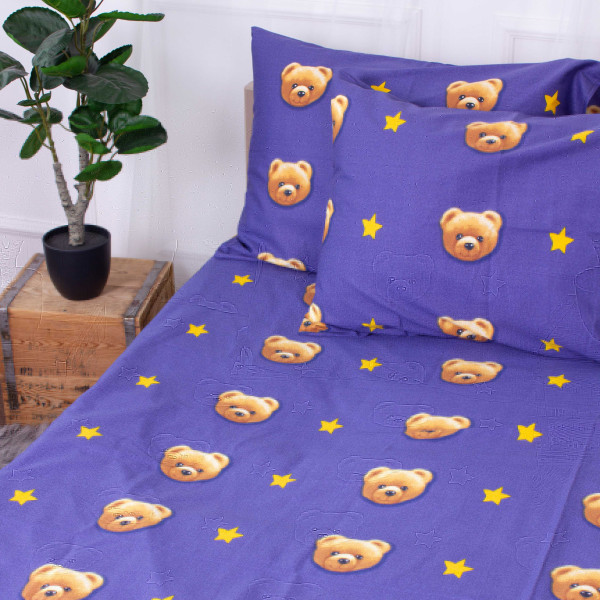 Фото - Комплект постельного белья детский MirSon Сатин 22-1245 Berry (2200002950459)