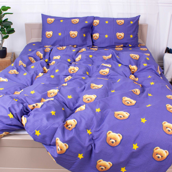 Фото - Комплект постельного белья детский MirSon Сатин 22-1245 Berry (2200002950459)