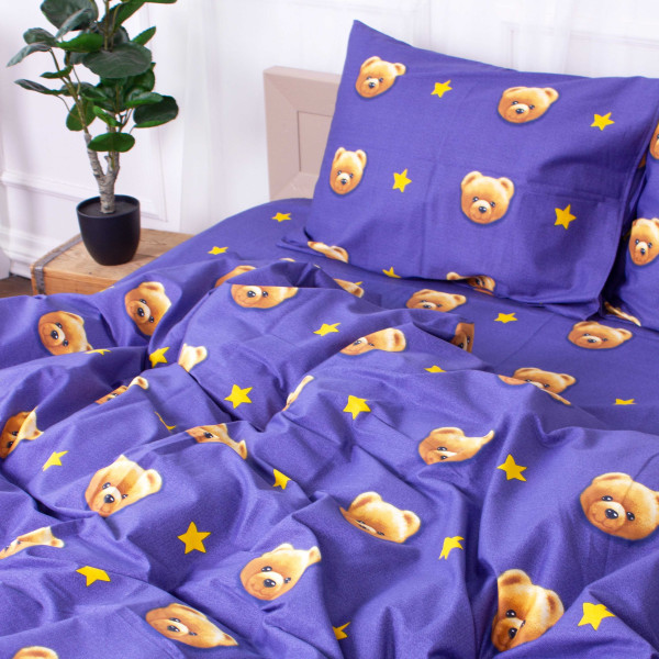 Фото - Комплект постельного белья детский MirSon Сатин 22-1245 Berry (2200002950459)