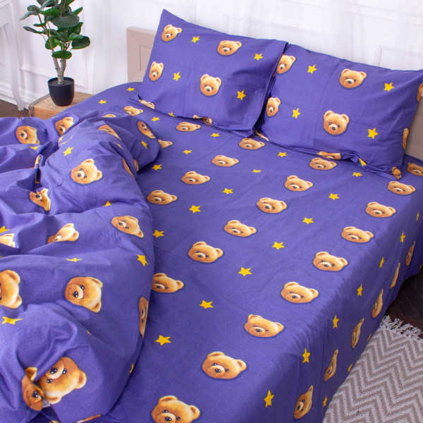 Фото - Комплект постельного белья детский MirSon Сатин 22-1245 Berry (2200002950459)