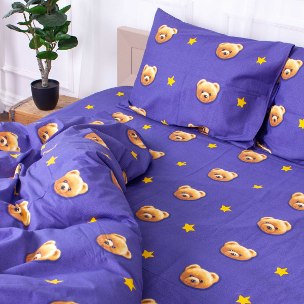 Фото - Комплект постельного белья детский MirSon Сатин 22-1245 Berry (2200002950459)