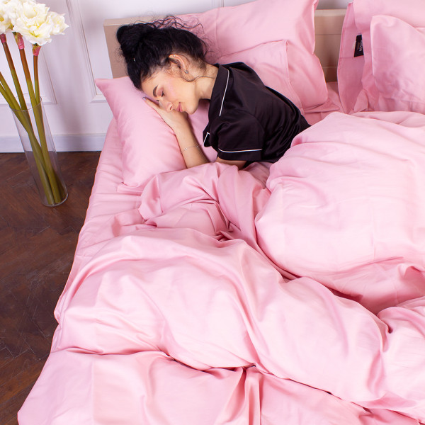 Фото - Комплект постельного белья MirSon Сатин Laura 00199 143х210 см (2200000671226)