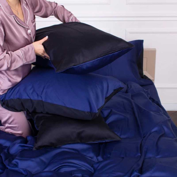 Фото - Комплект постельного белья детский MirSon Сатин Storm 4052+0055 110х140 (2200000686862)